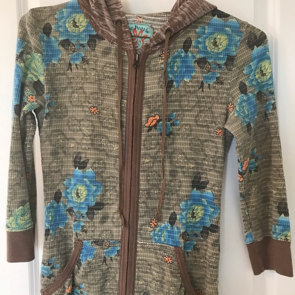 Free People Zip Up